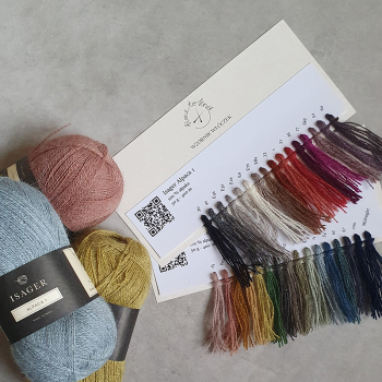 Wzornik włóczek Isager Alpaca 1